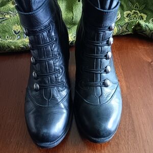 L'Artiste Black Ankle Boot